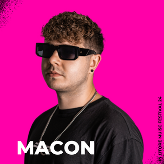 DJ Macon afür Lineup vom Festival als Hypertechno DJ